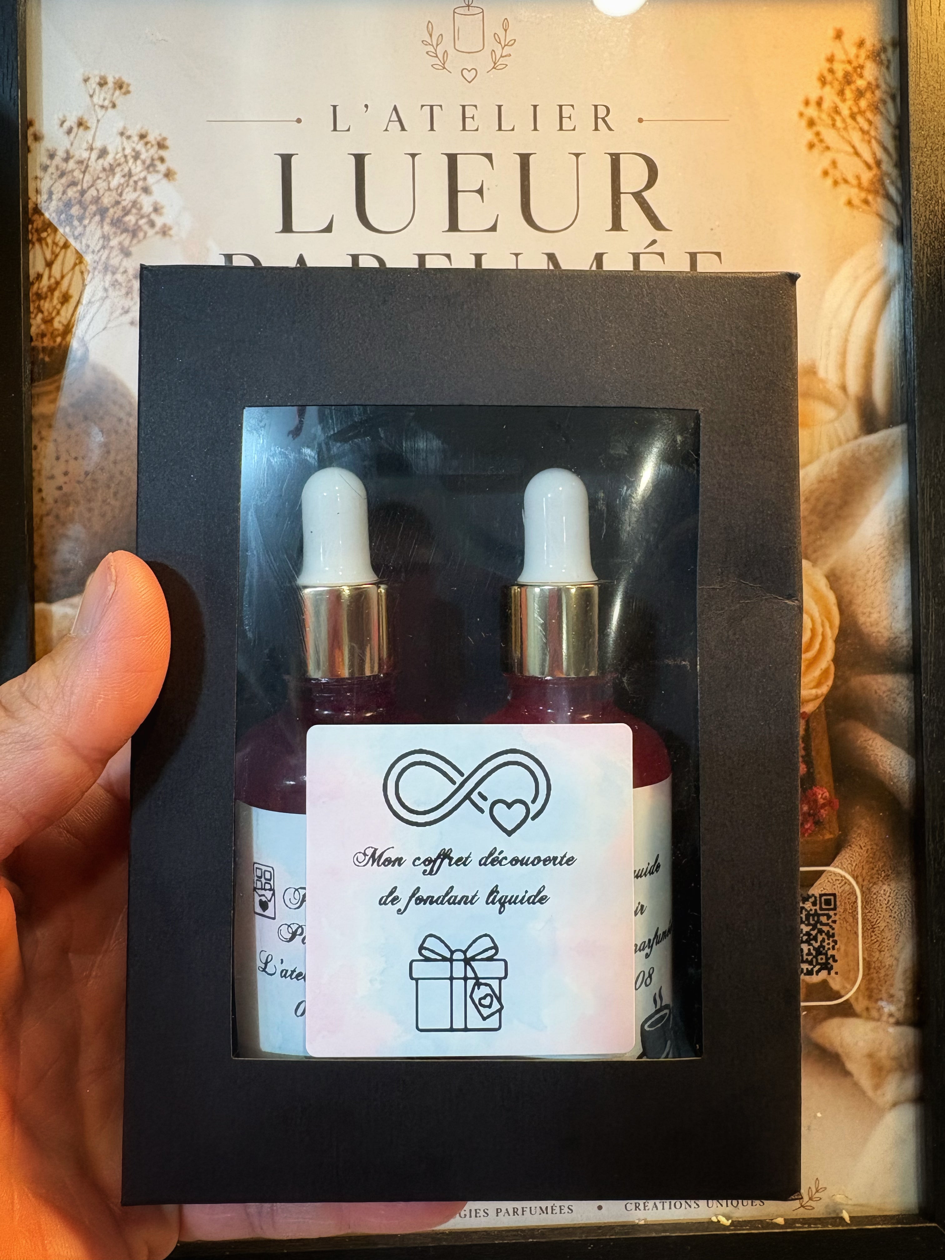 Coffret découverte fondant liquide poudre de perlimpinpin / Cerise patchouli