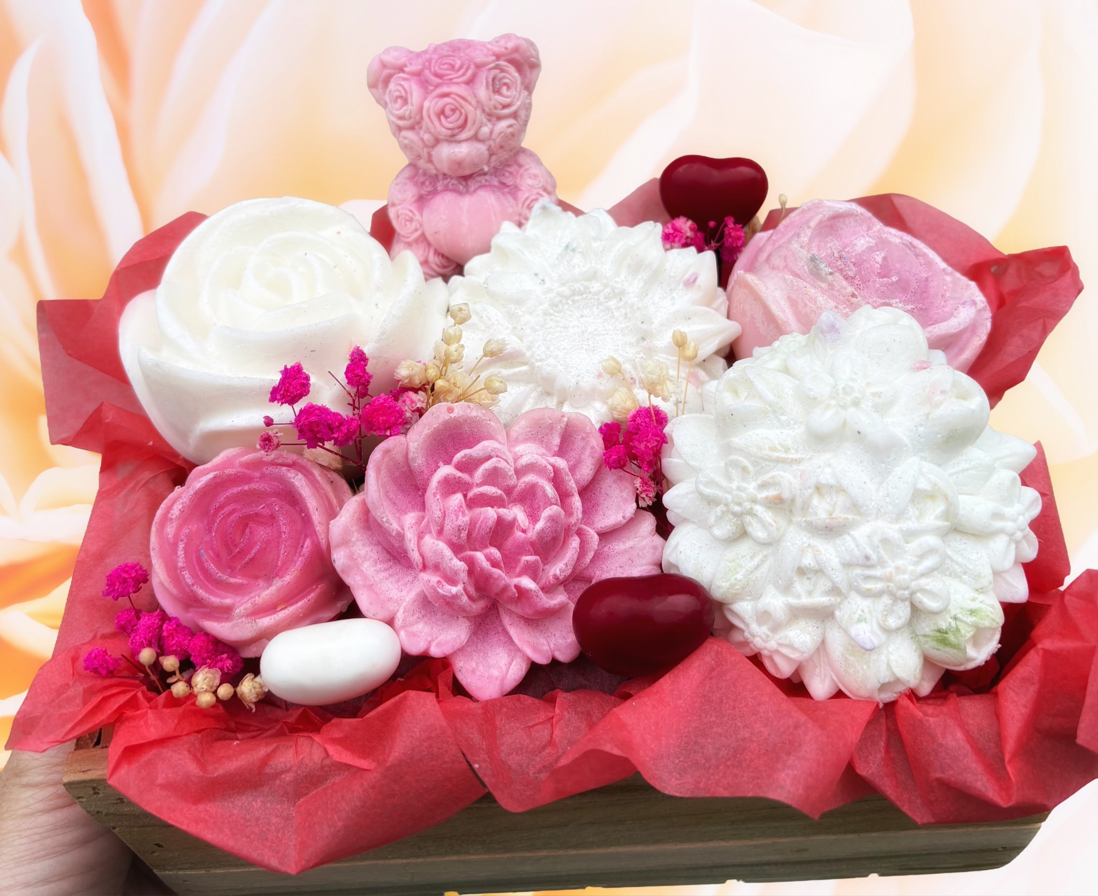 🌺✨ Nouvelle composition florale fondante – Senteur Monoï ✨🌺
