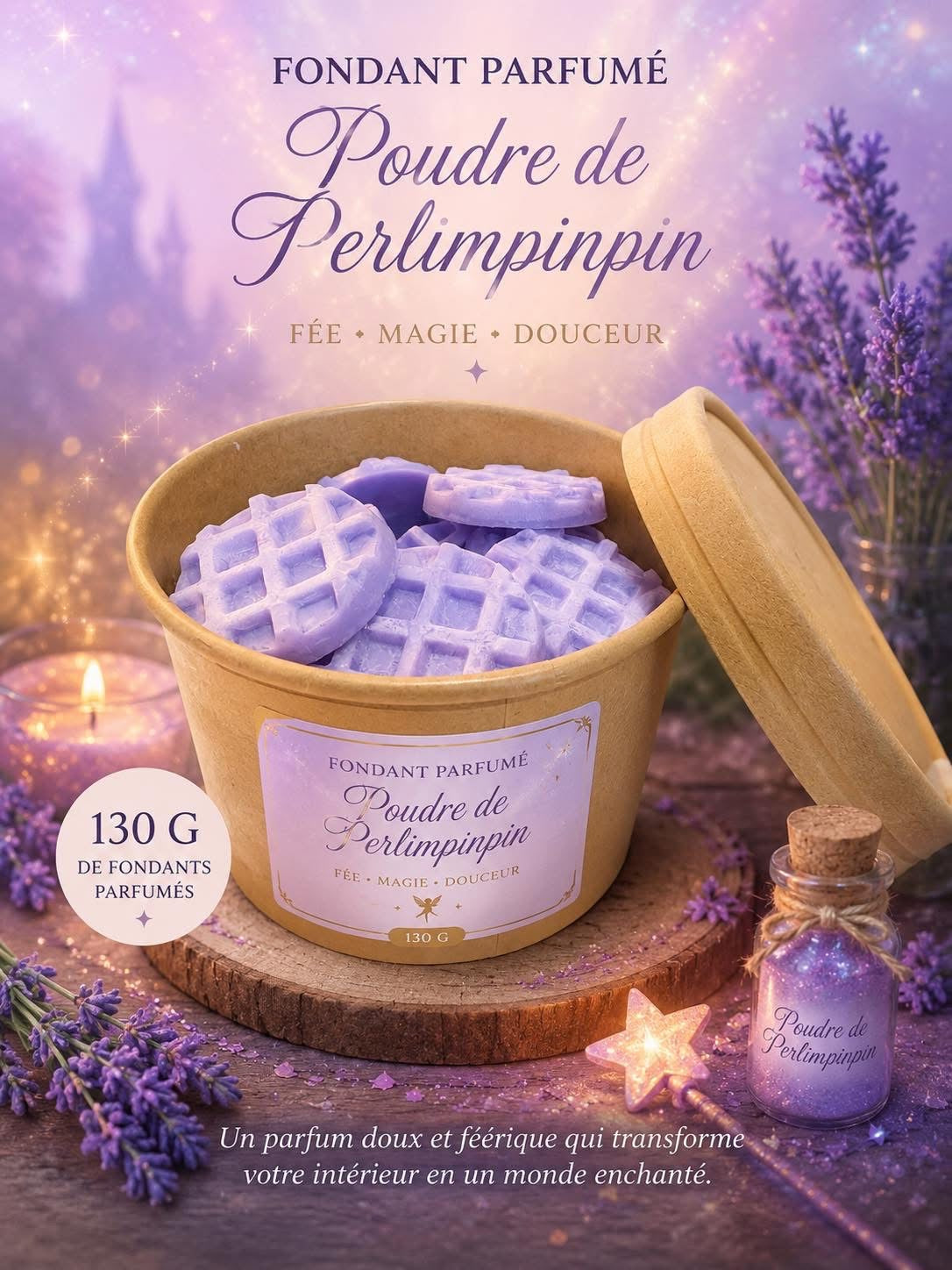 Fondants parfumés 130G