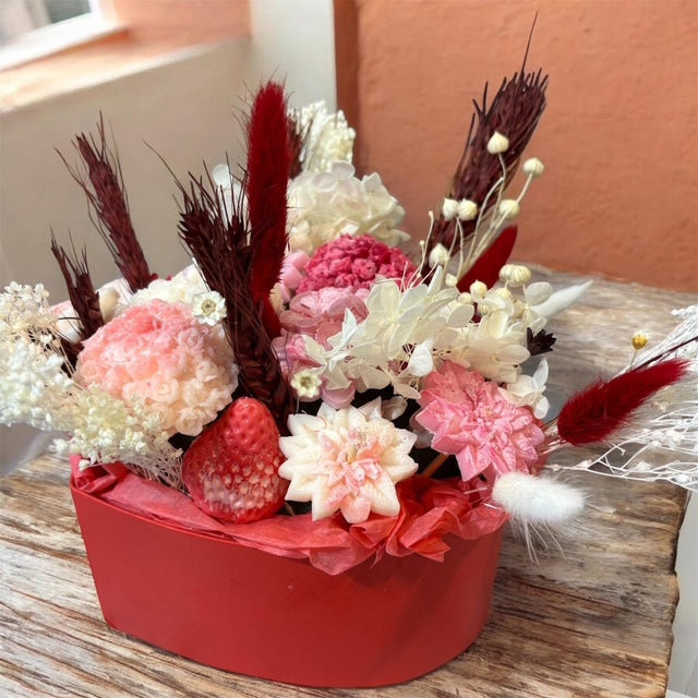 Composition florale amour